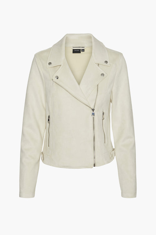 Veste en simili cuir Beige - VERO MODA®