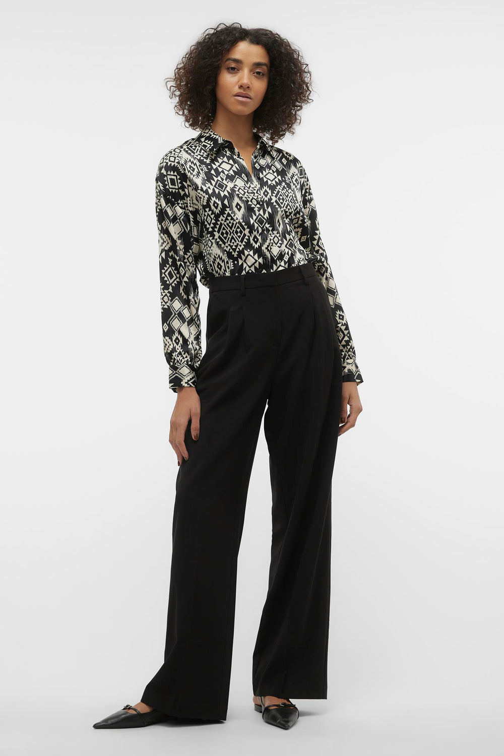Chemisier (manches longues) Noir - VERO MODA®