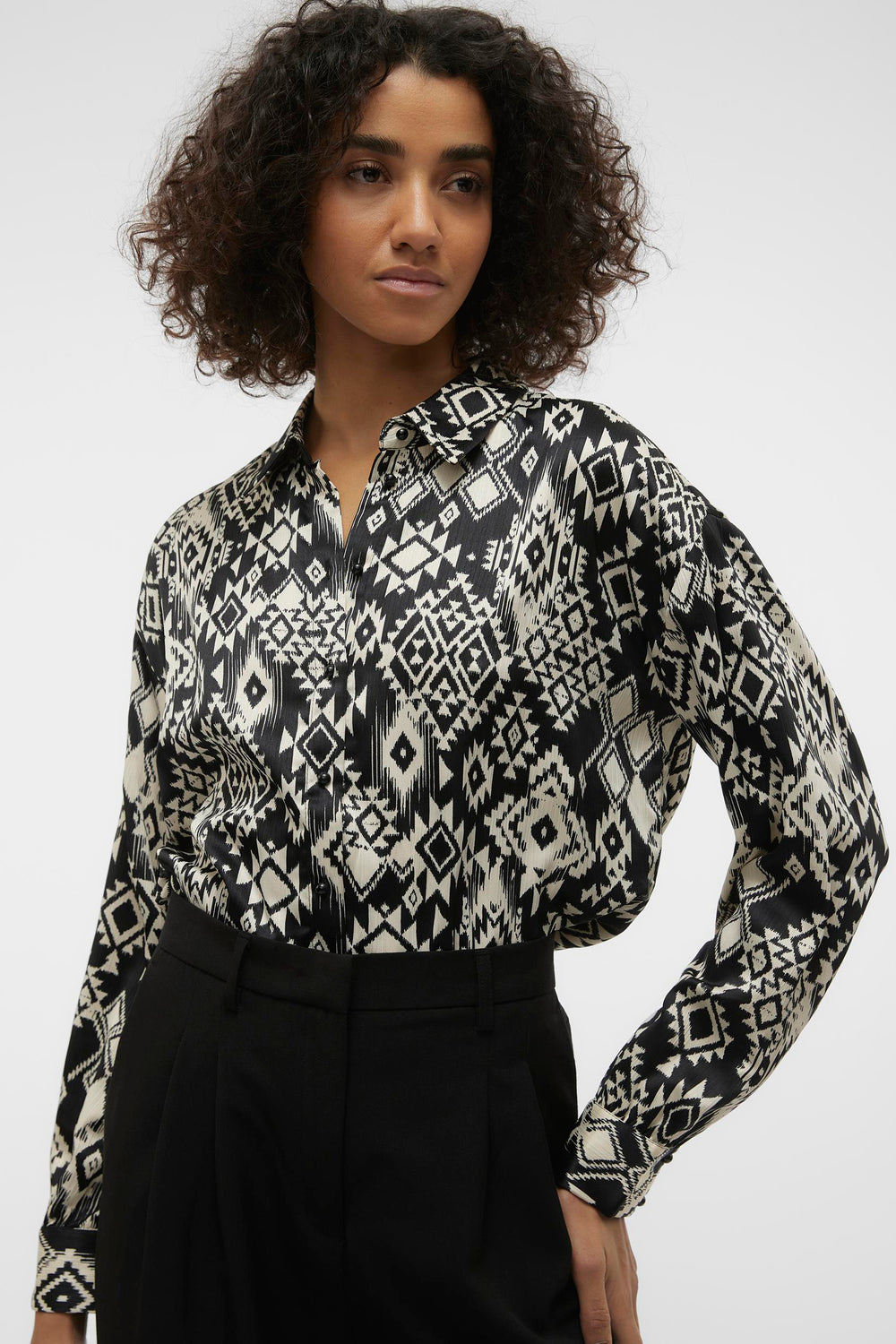 Chemisier (manches longues) Noir - VERO MODA®