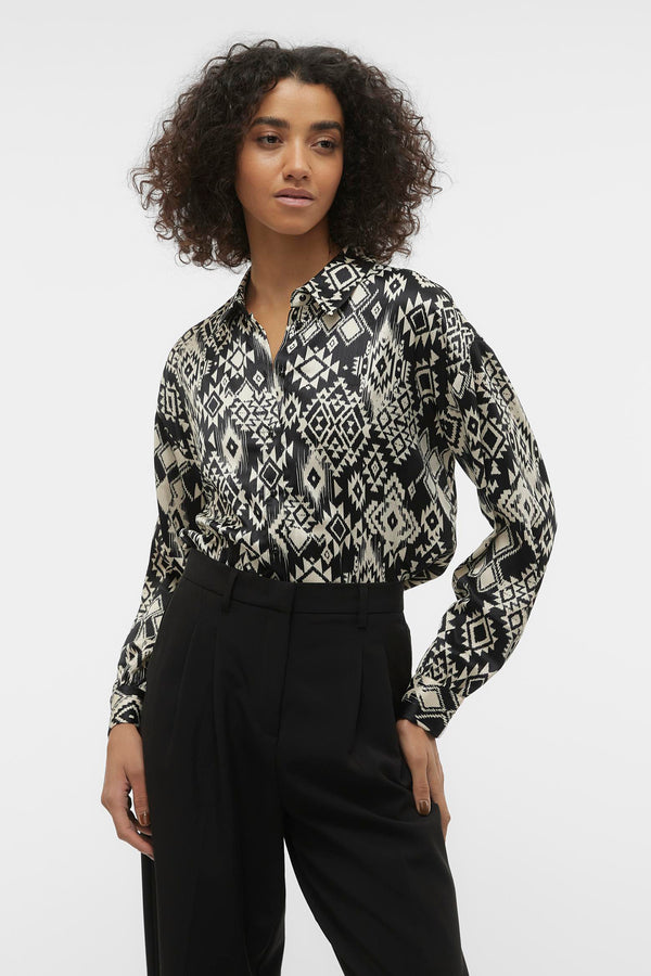 Chemisier (manches longues) Noir - VERO MODA®