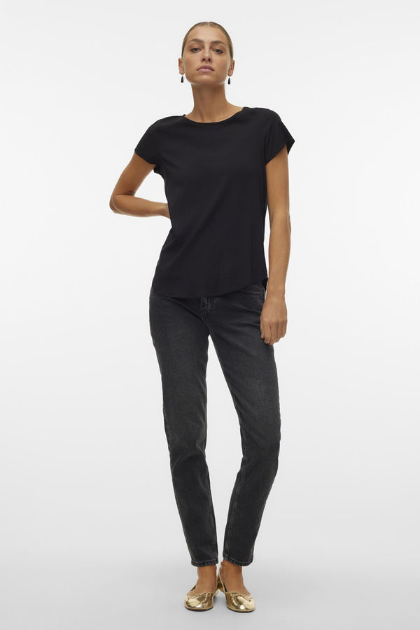 Chemisier (manches courtes) Noir - VERO MODA®