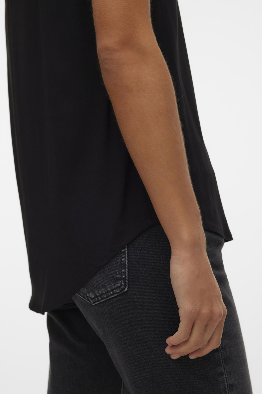Chemisier (manches courtes) Noir - VERO MODA®