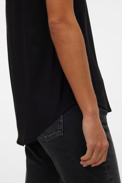 Chemisier (manches courtes) Noir - VERO MODA®