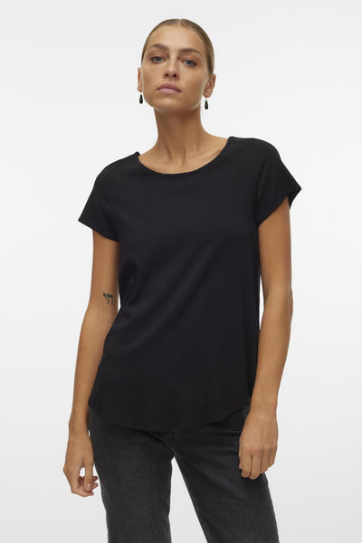 Chemisier (manches courtes) Noir - VERO MODA®