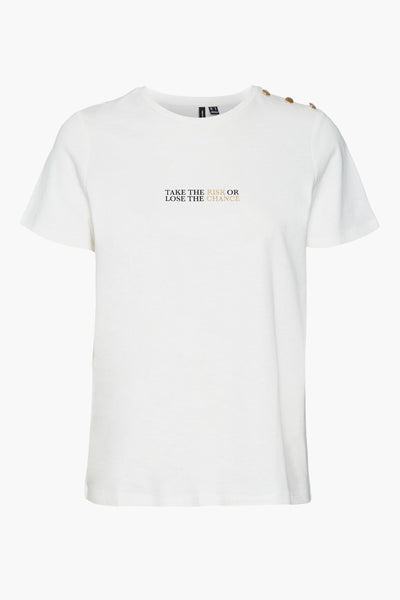 T-shirt (manches courtes) Blanc - VERO MODA®