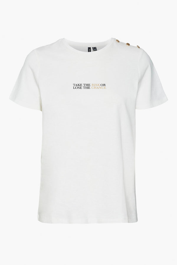 T-shirt (manches courtes) Blanc - VERO MODA®