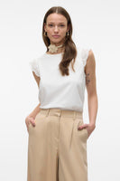 Top uni manches courtes Blanc - VERO MODA®