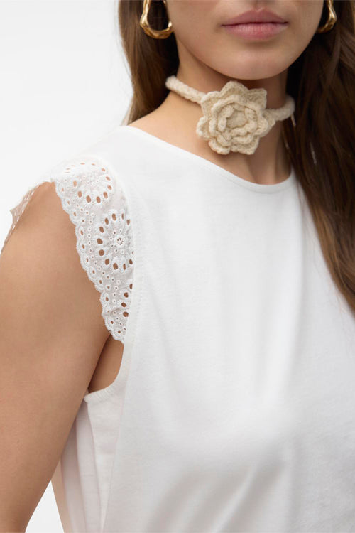 T-shirt à manches courtes - blanc
