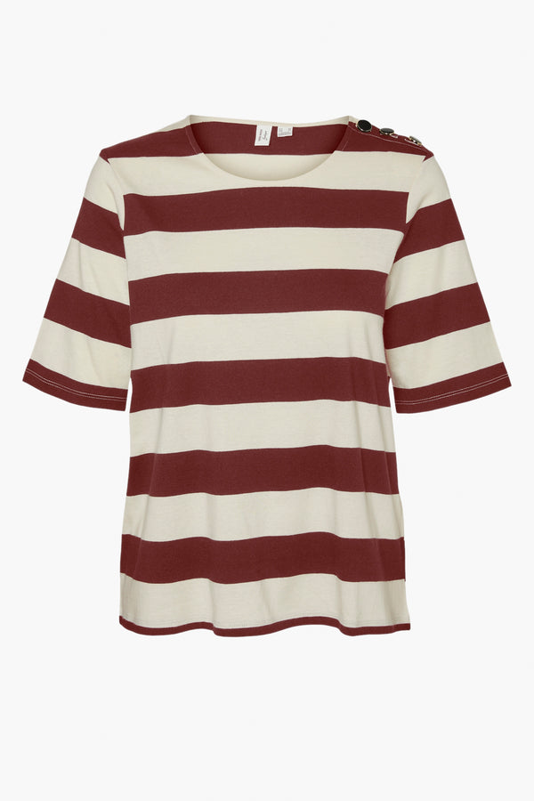 T-shirt (manches courtes) Rouge - VERO MODA®