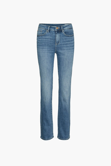 Straight jeans - MID BLUE DENIM