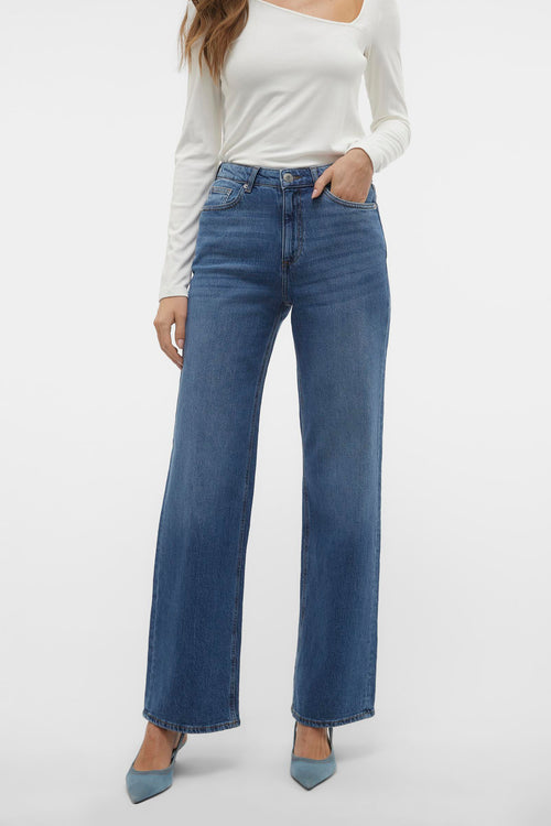 TESSA - mid blue denim