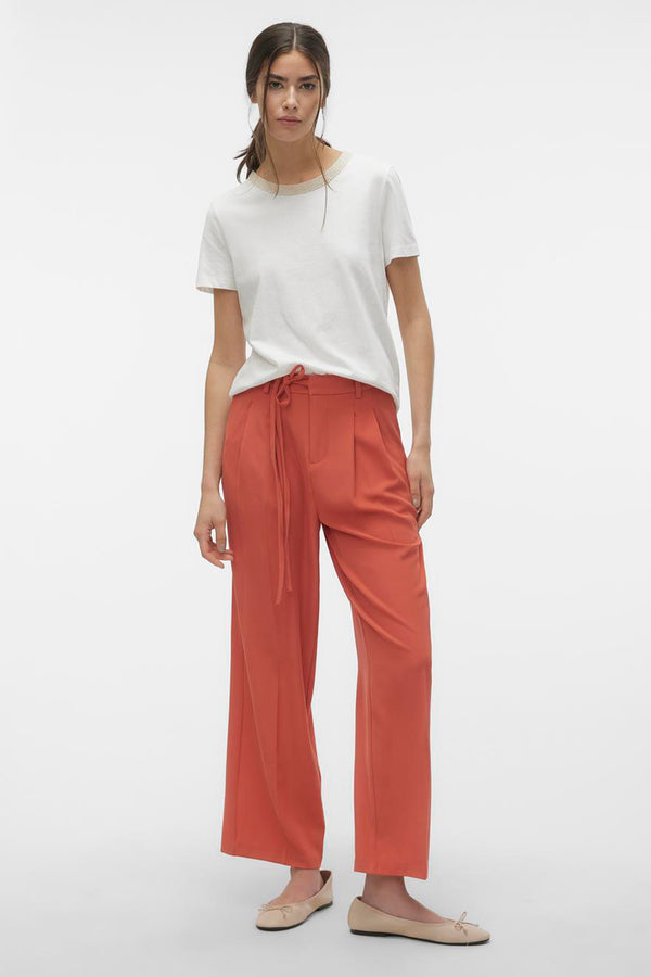 Top uni manches courtes Blanc - VERO MODA®