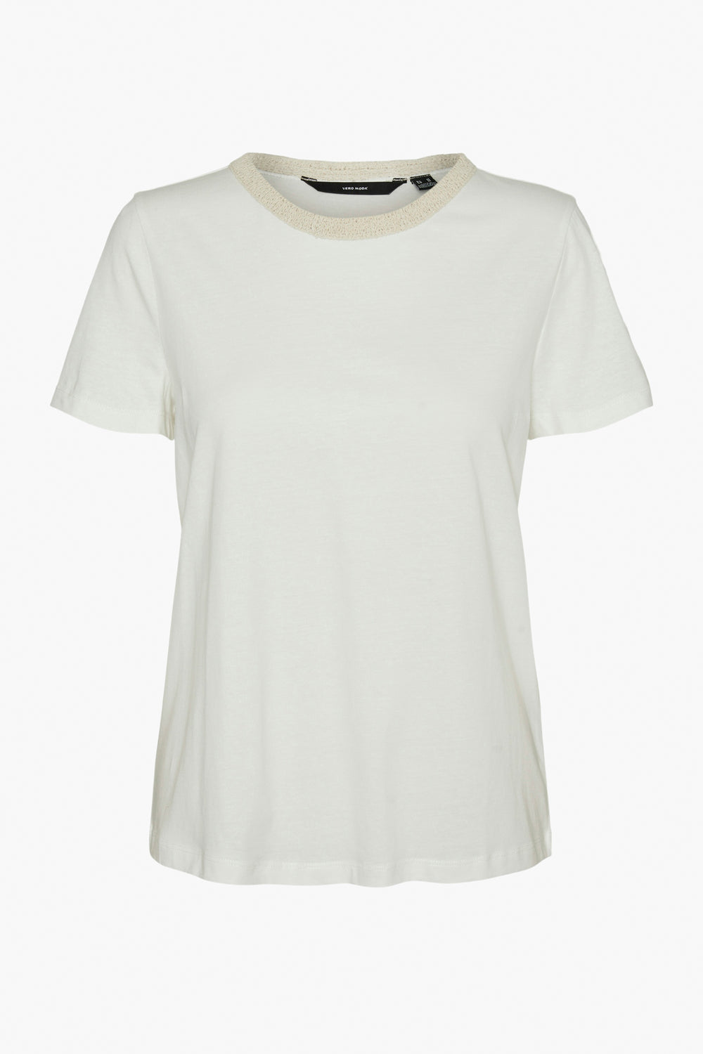 Top uni manches courtes Blanc - VERO MODA®