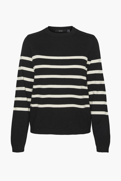 Trui met ronde hals Zwart - VERO MODA®