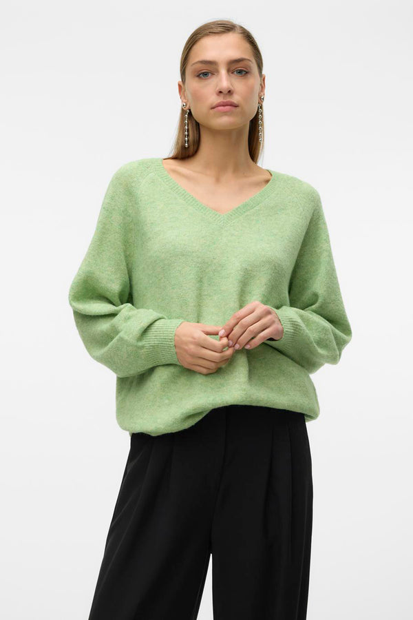 Pull col V Vert - VERO MODA®
