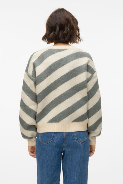 Trui met ronde hals Beige - VERO MODA®