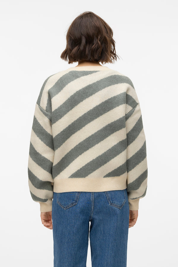 Pull col rond Beige - VERO MODA®