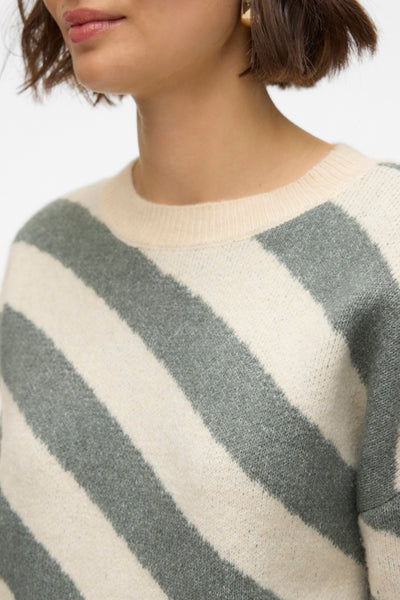 Trui met ronde hals Beige - VERO MODA®