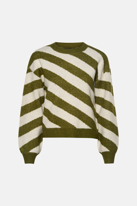 Pull O-hals - groen