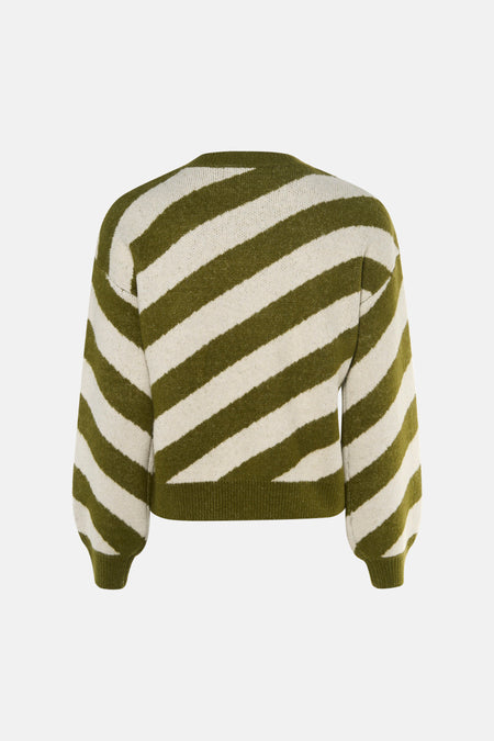 Pull O-hals - groen