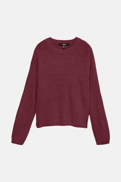 Pull col rond rouge - VERO MODA®