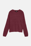 Pull col rond rouge - VERO MODA®
