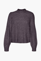Pull col montant PURPLE - VERO MODA®