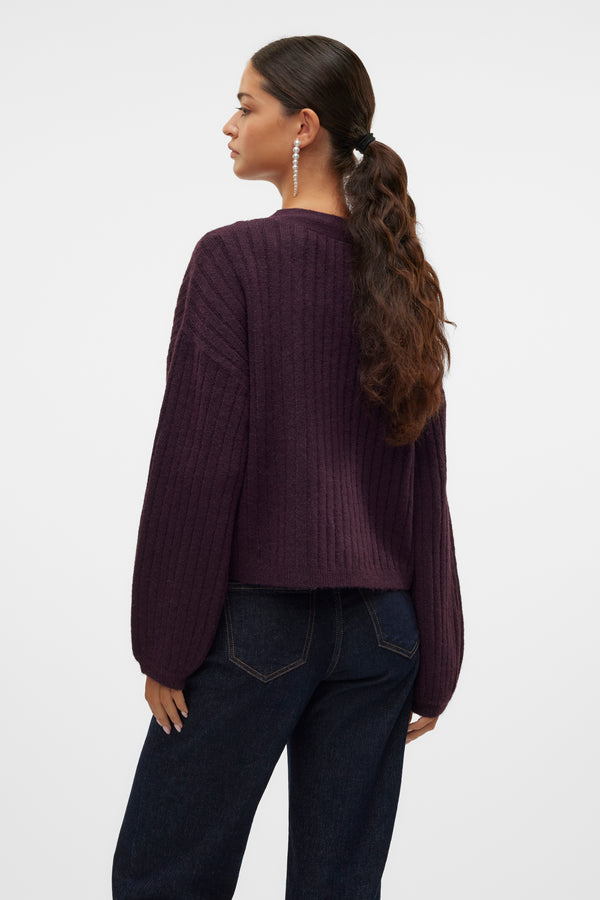 Pull col montant PURPLE - VERO MODA®