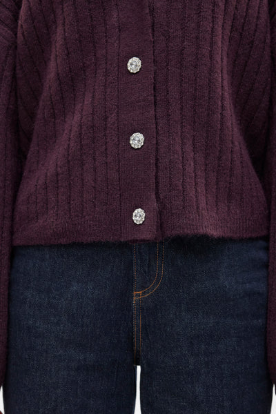 Pull col montant PURPLE - VERO MODA®