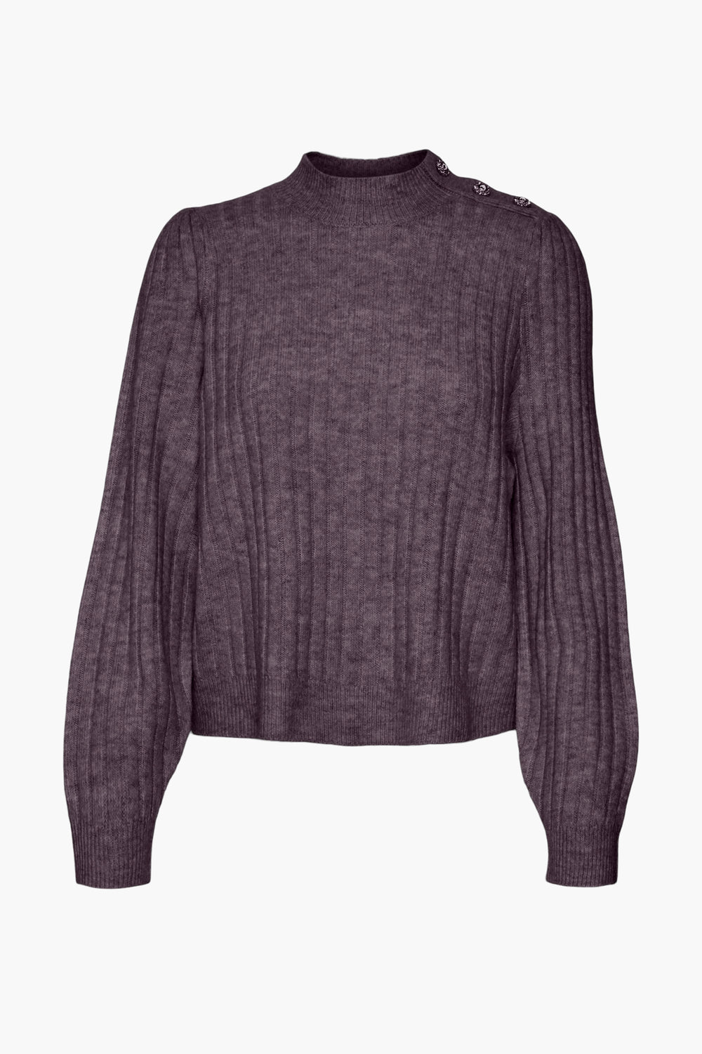 Pull col montant PURPLE - VERO MODA®