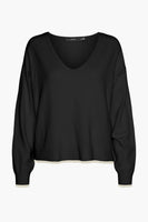 Pull col V Noir - VERO MODA®