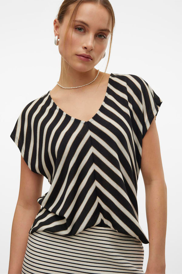 T-shirt (korte mouwen) Zwart - VERO MODA®