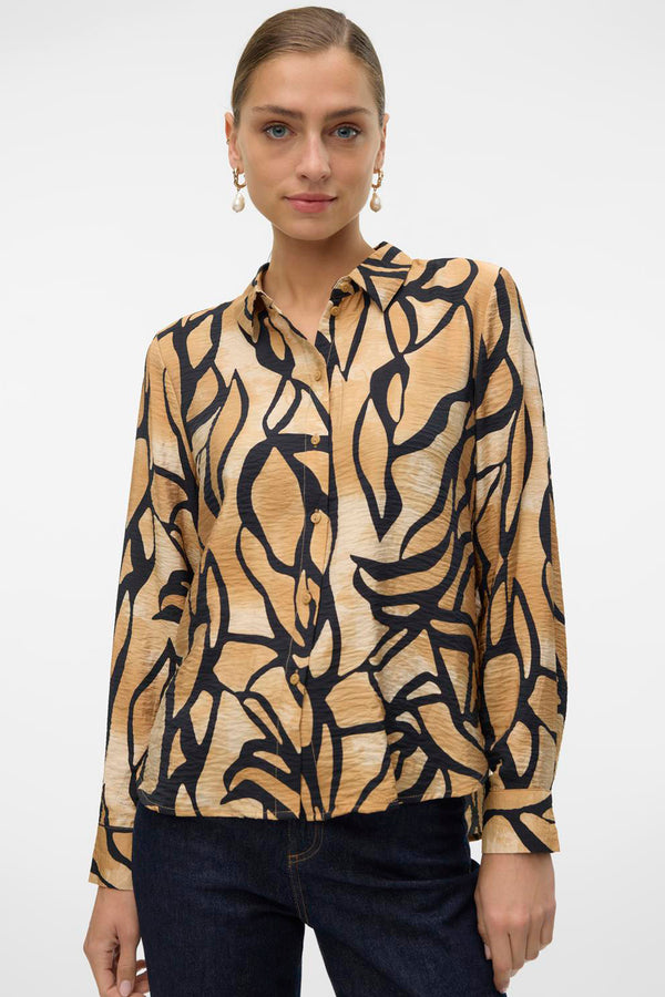 Chemisier (manches longues) Brun - VERO MODA®