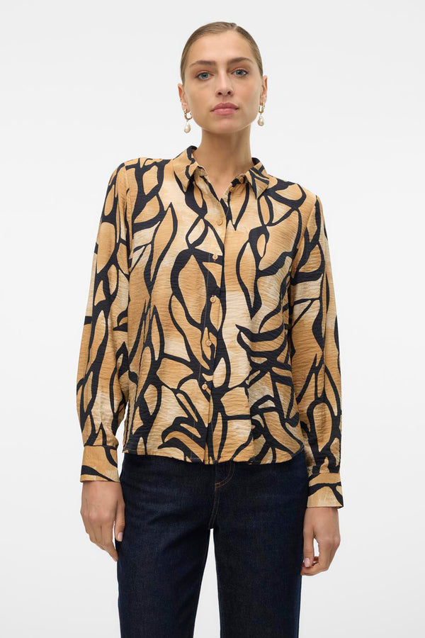 Chemisier (manches longues) Brun - VERO MODA®
