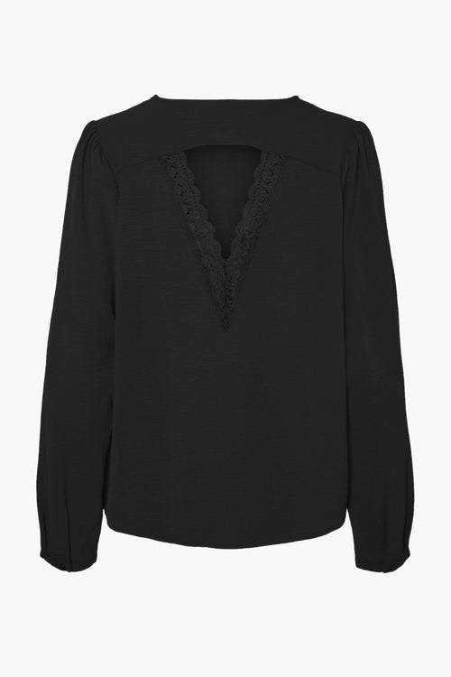 VMMABEKA L/S TOP WVN BTQ GA