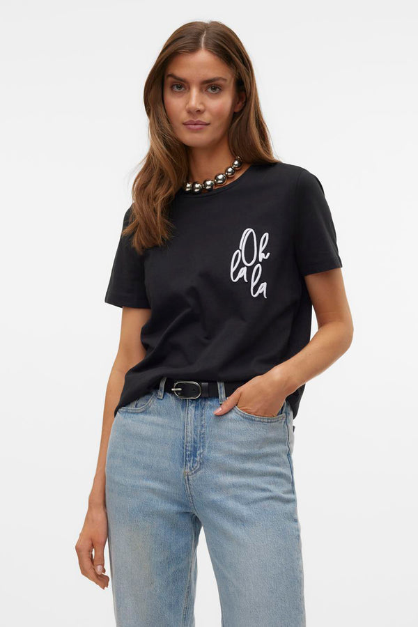 T-shirt (manches courtes) Noir - VERO MODA®