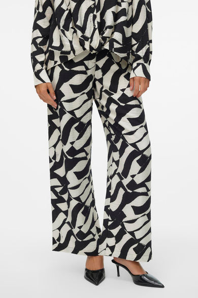 VMJOSS ARIA HW STRAIGHT PANTS WVN GA