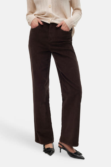 Dames sb seizoensbroek 5pocket bruin - VERO MODA®