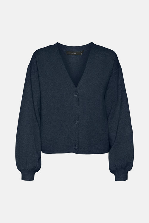 VMGOLD LS V-NECK BUTTON CARDIGAN GA
