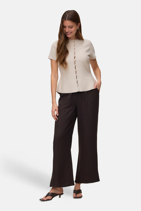 Pantalon - brun