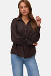 Chemisier (manches longues) brun - VERO MODA®
