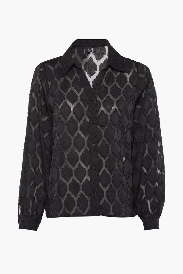 Chemisier (manches longues) Noir - VERO MODA®