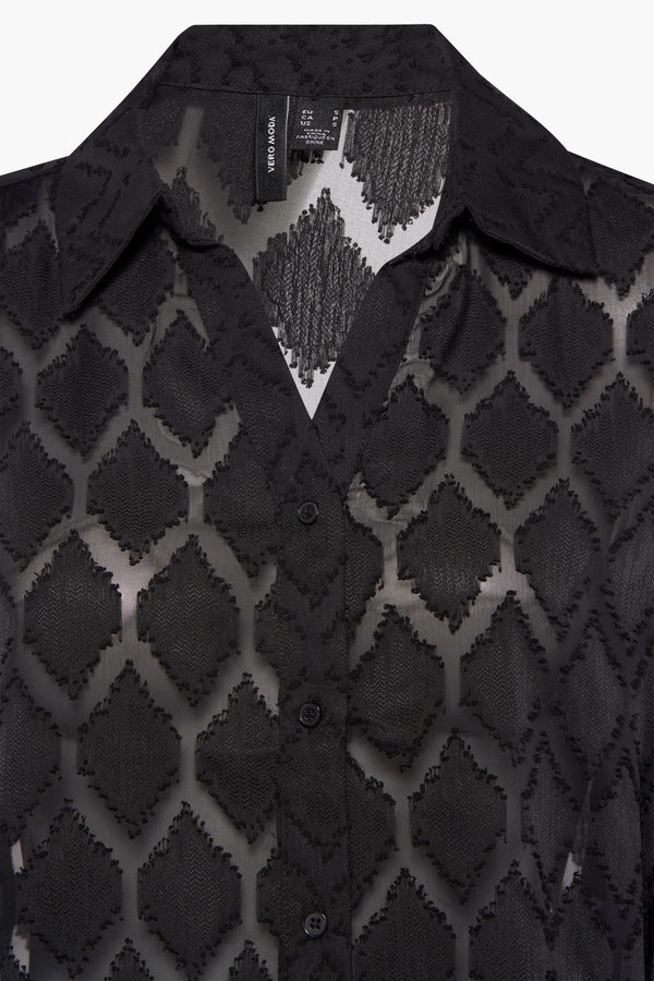Chemisier (manches longues) Noir - VERO MODA®