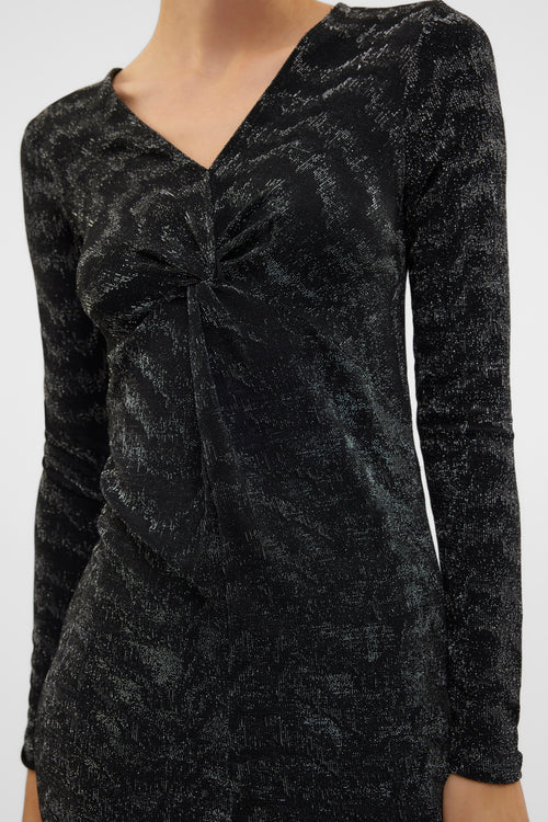VMLUCY LS GLITTER DRESS JRS