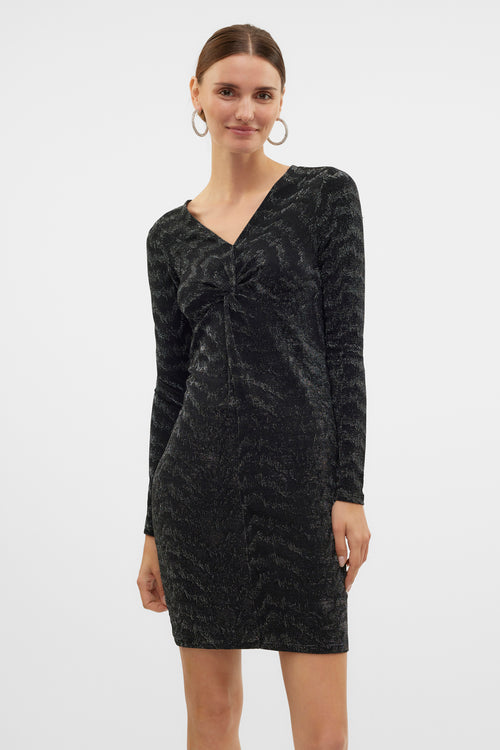 VMLUCY LS GLITTER DRESS JRS