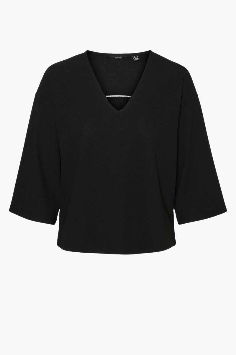 Chemisier 3/4 Noir - VERO MODA®