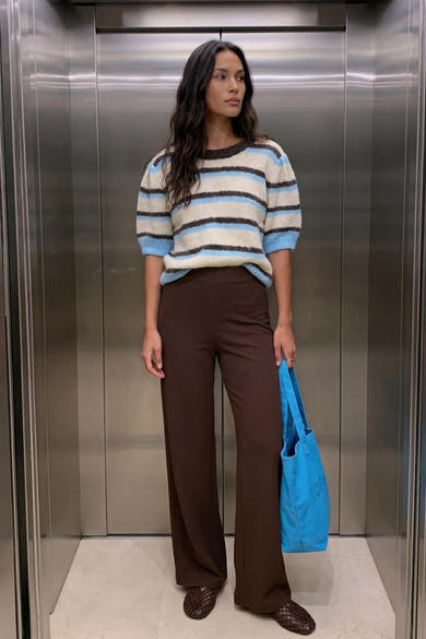 Pantalon brun - VERO MODA®