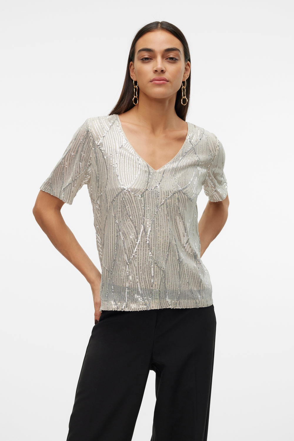 Chemisier (manches courtes) Agenté - VERO MODA®