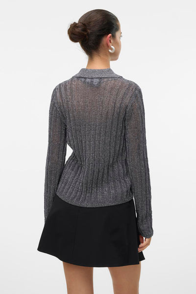 Pull col V Gris - VERO MODA®