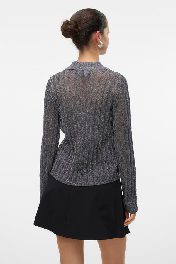 Pull col V Gris - VERO MODA®